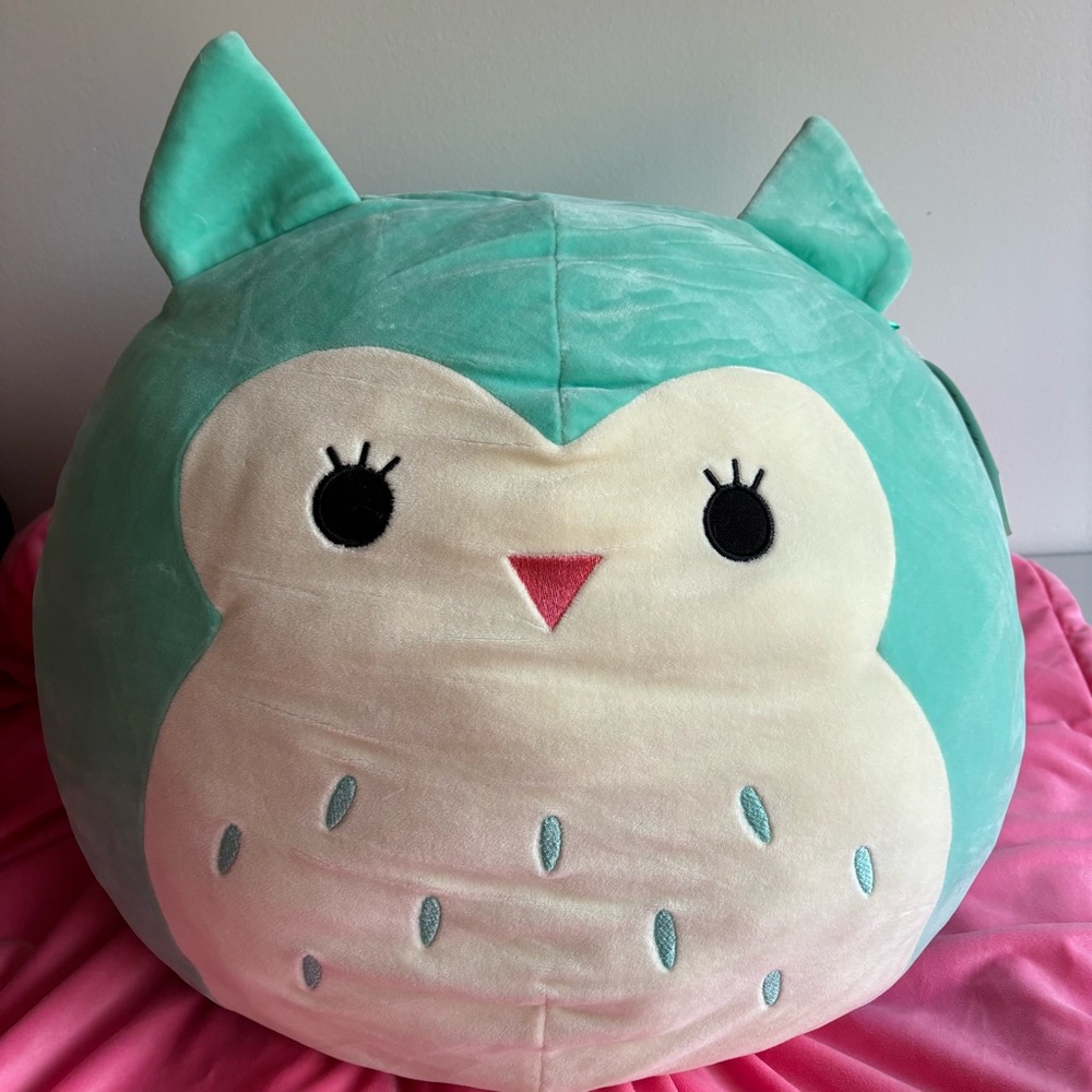 🦉16" Blue Owl Squishmallow!🦉